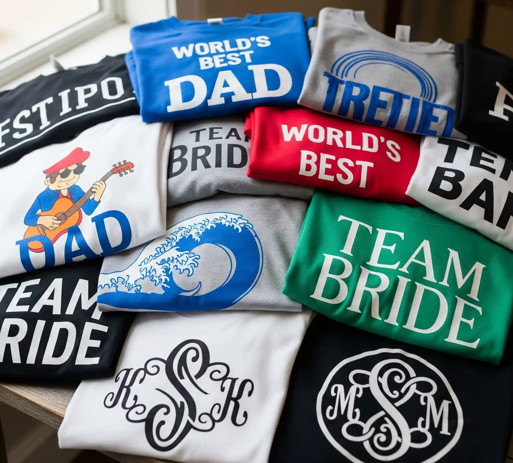 Pedido de camisetas personalizadas en Las Palmas