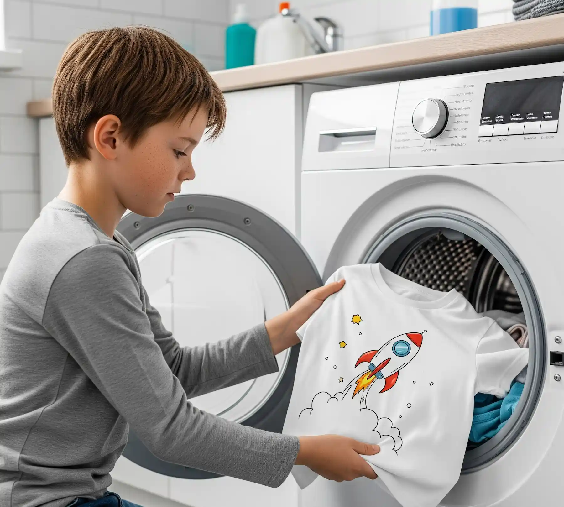 Mantenimiento de camisetas personalizadas