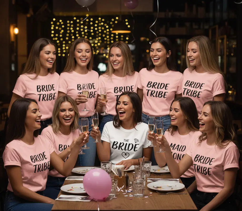 Camisetas personalizadas para despedida de soltera