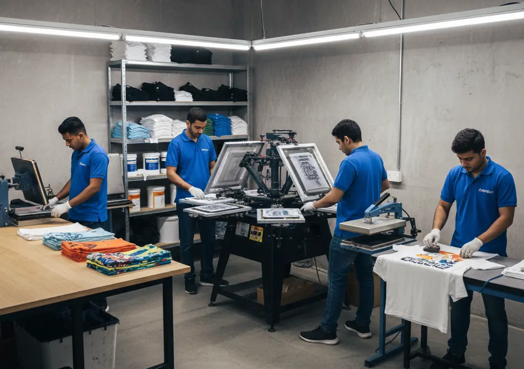 Fabricación de camisetas personalizadas en Murcia