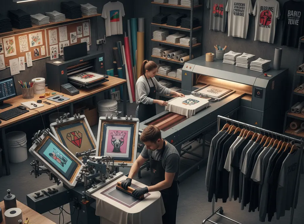 Taller de camisetas personalizadas en Alicante
