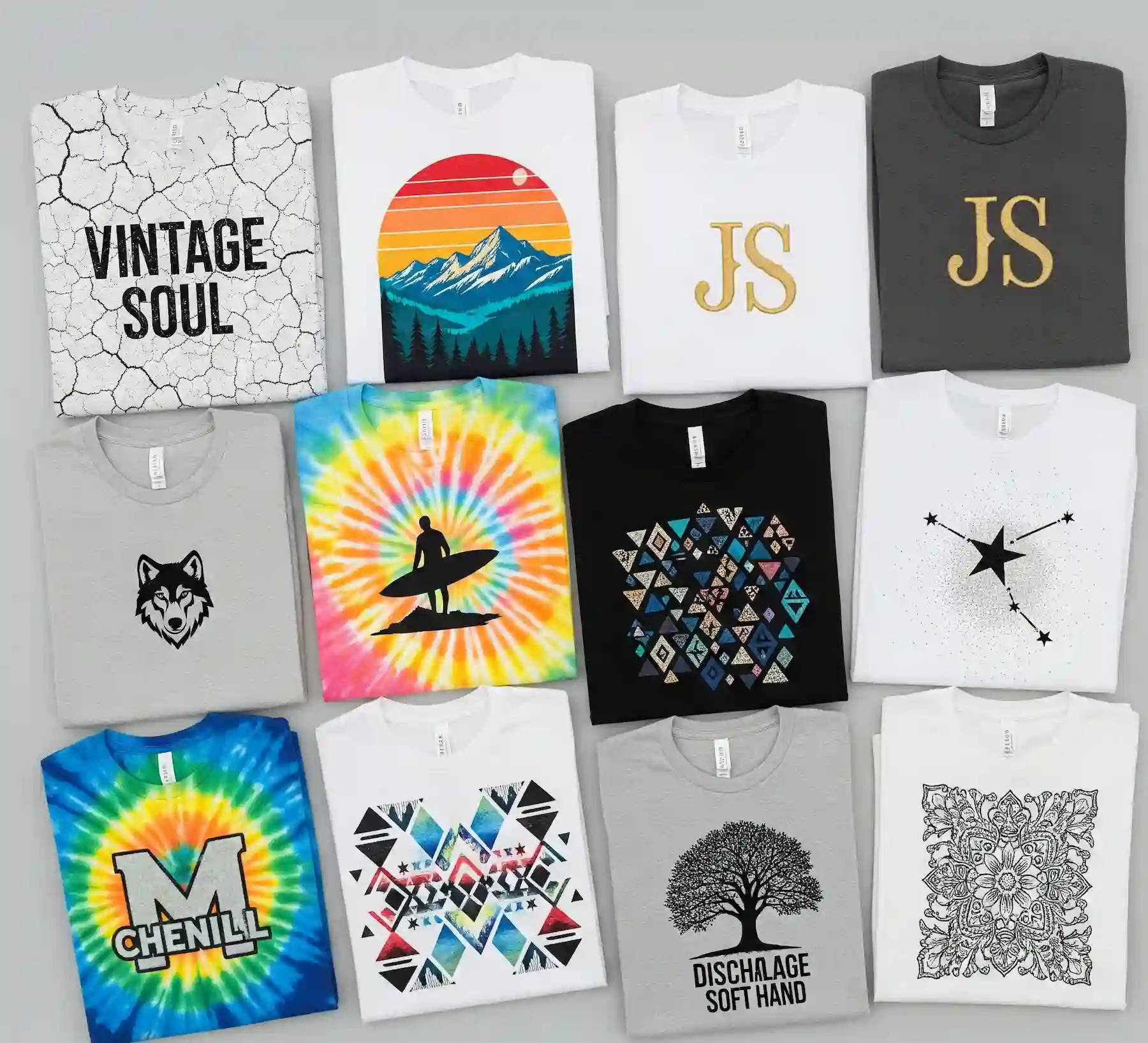 Tipos de personalización de camisetas en Zaragoza