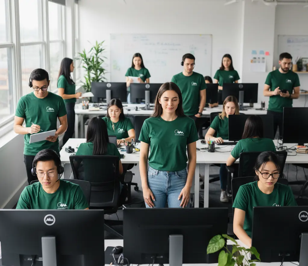 Camisetas corporativas personalizadas en Murcia 