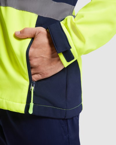 Soft Shell de alta visibilidad ROLY Antares
