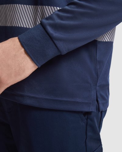 Polo técnico de alta visibilidad de manga larga ROLY Vega