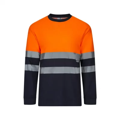 Camiseta Algodon Bicolor ML 305615