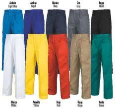 Pantalon WORK recto b1402 460